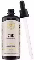 I Like It Clean Zink Flüssig 100 ml Ionisches Zinksulfat Tropfen Vegan Alkoholfrei Immunsystem Haut