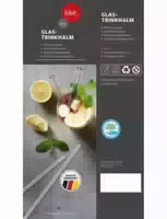Like Glastrinkhalme Klar Inkl Reinigungsbürste