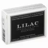 Lilac Senstive Skin Sulfur & Carbon Seife