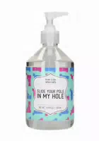 S Line By Shots Slide Your Pole in My Hole Waterbased Lubricant
