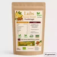 Bio& Vegan Fruchtriegel Banane & Mandel