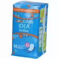 Lines Idee Absorbierend Dünn Gefaltet Anatomisch 14 Stück Lines