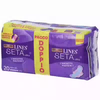 Lines Seta Ultra Saugfähige Flügel Dwct 10 Stück Lines