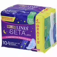 Lines Seta Ultra Saugfähige Nacht Cp 10 1 Stück Lines