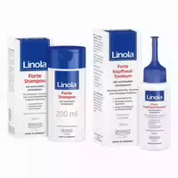 Linola Forte: Shampoo 200 ml und Kopfhaut Tonikum 100ml