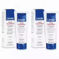 Linola Forte Hautmilch Creme gegen Juckreiz für Trockene, Gereizte oder zu Neurodermitis Neigende Haut