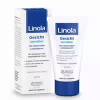 Linola Gesicht Sensitive Gesichtscreme für Trockene und Empfindliche Haut