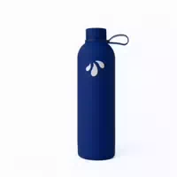 Liqvits Isolierte Trinkflasche Blau