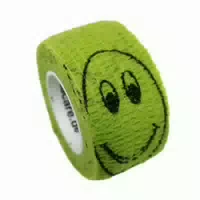 Lisacare Fingerpflaster Smiley Grün 2,5cm X 4,5m