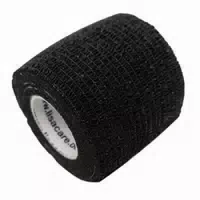 Lisacare Kohäsive Bandage 5cm Schwarz 2 Stück