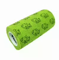 Lisacare Kohäsive Bandage Hund Grün 10cm X 4,5m