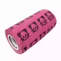 Lisacare Kohäsive Bandage Katze Rosa 10cm X 4,5m