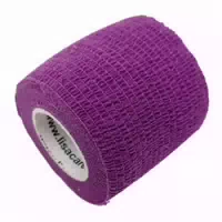 Lisacare Latexfreier Pflasterverband Lila 5cm X 4,5m