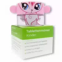 Lisacare Tabletten Mörser Pillencrusher Panda
