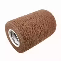 Lisacare Selbsthaftende Bandage Braun 7,5cm X 4,5m