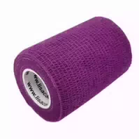 Lisacare Selbsthaftende Bandage Lila 7,5cm X 4,5m