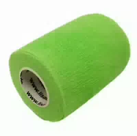 Lisacare Selbsthaftende Bandage Neongrün 7,5cm X 4,5m