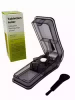 Lisacare Tablettenschneider Mit Tablettenfach