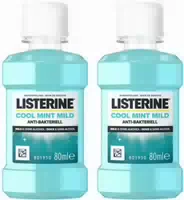 Listerine Mundspülung Cool Mint Mild 2 X 80 ml