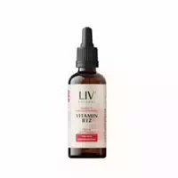 Liv Vitamin B12 Tropfen Alkoholfrei Vegan 200µg Methylcobalamin & 50µg Adenosylcobalamin