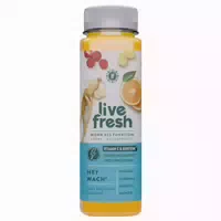 Livefresh Vitamin C Saft – Hey Wach – Natürlicher Wachmacher Mit Vitamin C & Koffein – 6€ Pfand