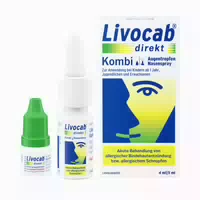 Livocab Direkt Kombi Augentropfen & Nasenspray 1 P