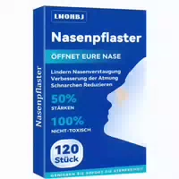 Lmohbj Nasenpflaster Schnarchen, Nose Strips Nasal Strips