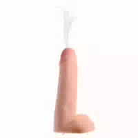 20cm Dildo Mit Spritzfunktion, Realistische Textur, Tpe 1 Stück