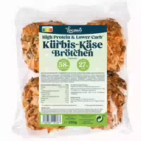 Locawo High Protein & Low Carb Kürbis Käse Brötchen