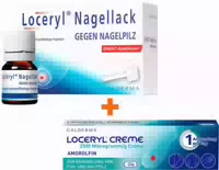 Loceryl Nagellack gegen Nagelpilz Direkt Applikator 3 ml Loceryl Creme 20 g