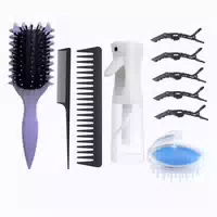 Locken Haar Bürste Set Locken Defining Bürste Sprühflasche Z 1 st