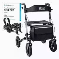 Lösch Reha Rollator Tabas Mobility Air Silber