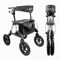Lösch Reha Rollator Tabas Silber Größe S M