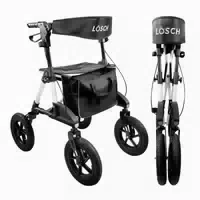 Lösch Reha Rollator Tabas Weiß l