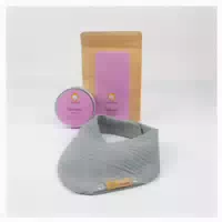 Harmonie Set Pistazie | Kräuterpads & Halstuch 15 St