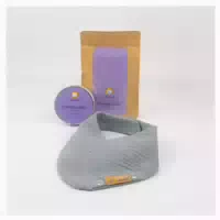 Wonnebäuchlein Set Pistazie |kräuterpads & Halstuch 15 st