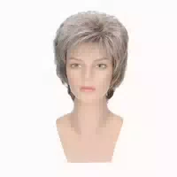 Perücke Mia Von Lofty In Graumeliert 1 St