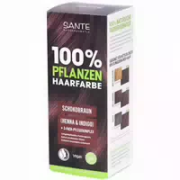 Sante Pflanzenhaarfarbe 3 Fach Pflege Schokobraun 02 Bio