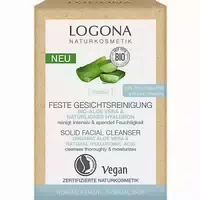 Logona Feste Gesichtsreinigung Bio Aloe Vera & Natürliches Hyaluron