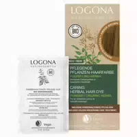 Logona Pflanzen Haarfarbe Pulver Bernsteinbraun Bio 100 G