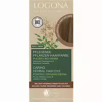 Logona Pflanzen Haarfarbe Pulver Naturbraun 080
