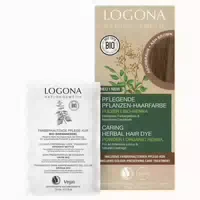 Logona Pflanzen Haarfarbe Pulver Kastanienbraun Bio 100 G
