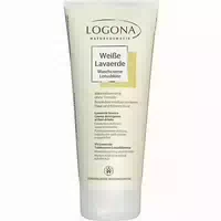 Logona Weiße Lavaerde Waschcreme Lotusblüte