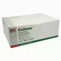 Lohmann Rauscher Cellona Synthetikwatte 4 Stück 10 cm X 3 m 4 st