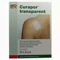 Curapor Transparent Wundverband 10 X 8 Cm Steril 5 St