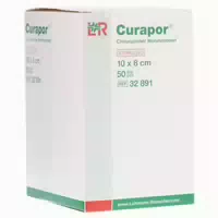Lohmann Rauscher Curapor Wundverband Steril 10 X 8 cm 50 st