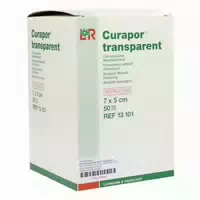 Curapor Wundverband Steril Transparent 5x7 Cm 50 St Pflaster