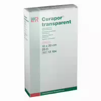 Curapor Wundverband Steril Transparent 10x20 cm 25 st Pflaster