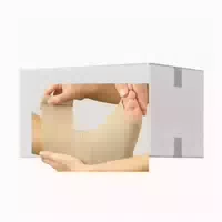 Lohmann & Rauscher Dauerbinde K Langzugbinde, 7 M, Hautfreundlich, Luftdurchlässig 1 Packung = 10 Stück, Lose im Karton, Maße: 6 cm X 7 m 10 st