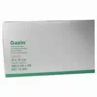 Gazin Mullkomp Cm Steril 16fach 10x10 St